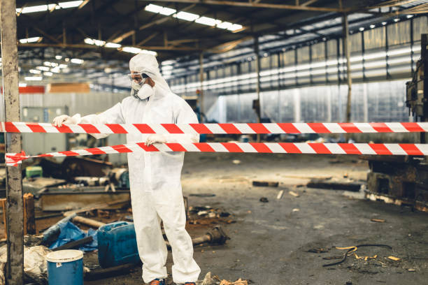 Professional Biohazard technician working in Lynbrook, NY